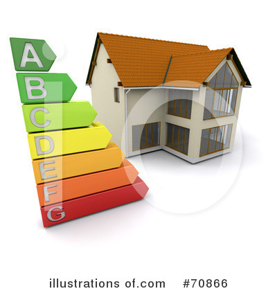 Royalty-Free (RF) Energy Rating Clipart Illustration by KJ Pargeter - Stock Sample #70866