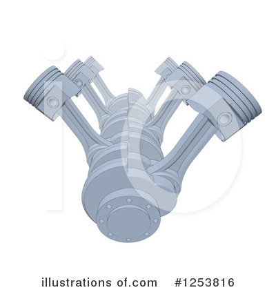 Royalty-Free (RF) Engine Clipart Illustration by Mopic - Stock Sample #1253816
