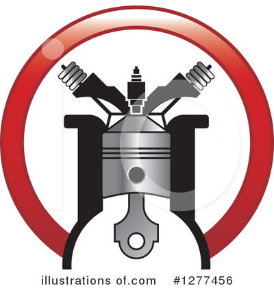 Royalty-Free (RF) Engine Clipart Illustration by Lal Perera - Stock Sample #1277456