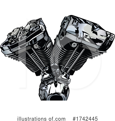 Royalty-Free (RF) Engine Clipart Illustration by dero - Stock Sample #1742445