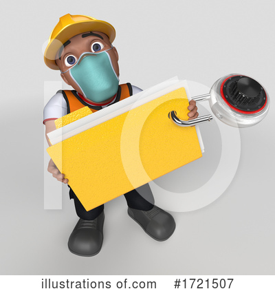 Royalty-Free (RF) Engineer Clipart Illustration by KJ Pargeter - Stock Sample #1721507