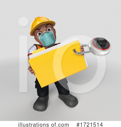 Royalty-Free (RF) Engineer Clipart Illustration by KJ Pargeter - Stock Sample #1721514