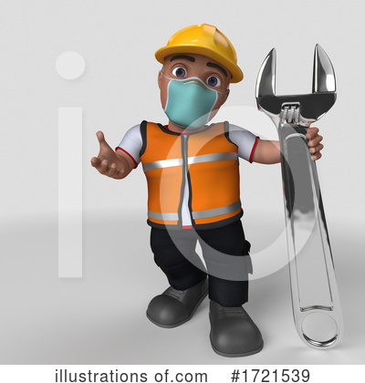Royalty-Free (RF) Engineer Clipart Illustration by KJ Pargeter - Stock Sample #1721539