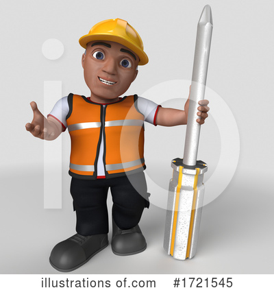 Royalty-Free (RF) Engineer Clipart Illustration by KJ Pargeter - Stock Sample #1721545