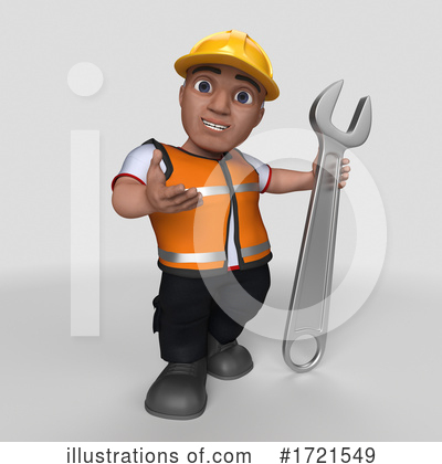 Royalty-Free (RF) Engineer Clipart Illustration by KJ Pargeter - Stock Sample #1721549