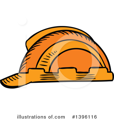Hardhat Clipart #1396116 by Vector Tradition SM