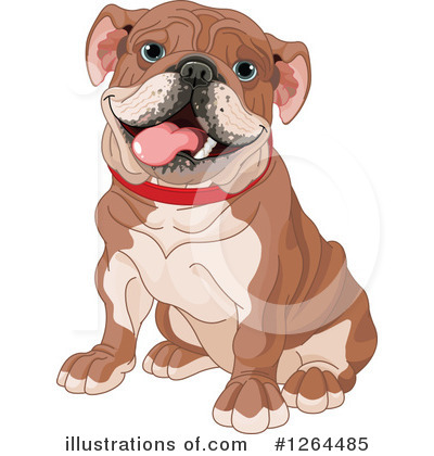 Bulldog Clipart #1264485 by Pushkin