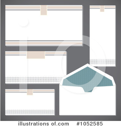 Royalty-Free (RF) Envelope Clipart Illustration by BestVector - Stock Sample #1052585
