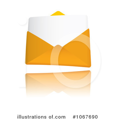Royalty-Free (RF) Envelope Clipart Illustration by michaeltravers - Stock Sample #1067690