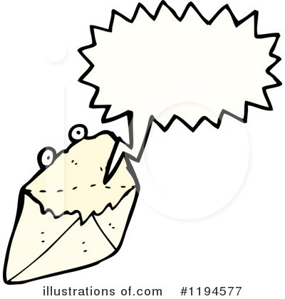 Royalty-Free (RF) Envelope Clipart Illustration by lineartestpilot - Stock Sample #1194577