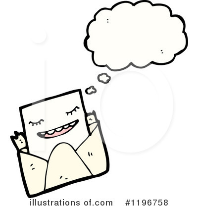 Royalty-Free (RF) Envelope Clipart Illustration by lineartestpilot - Stock Sample #1196758