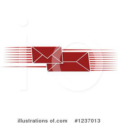 Royalty-Free (RF) Envelope Clipart Illustration by Vector Tradition SM - Stock Sample #1237013