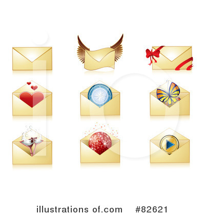 Envelope Clipart #82621 by MilsiArt