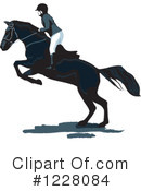 Equestrian Clipart #1228084 by David Rey