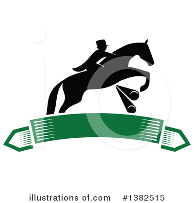 Jockey Clipart #1382515 by Vector Tradition SM