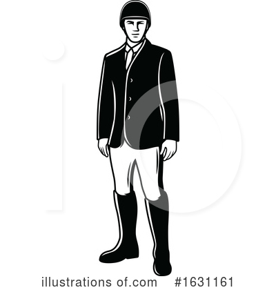 Royalty-Free (RF) Equestrian Clipart Illustration by Vector Tradition SM - Stock Sample #1631161