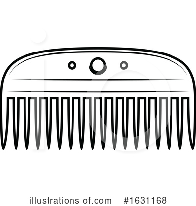 Comb Clipart #1631168 by Vector Tradition SM