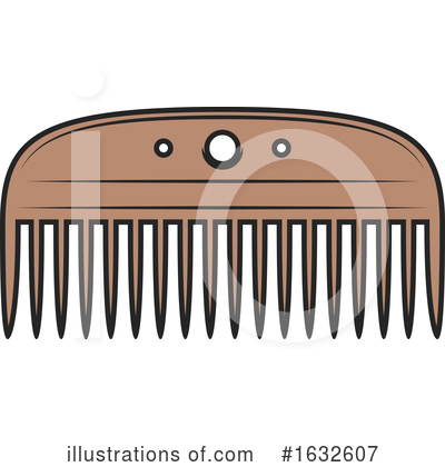 Comb Clipart #1632607 by Vector Tradition SM