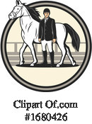 Equestrian Clipart #1680426 by Vector Tradition SM