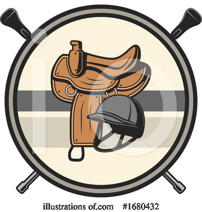 Royalty-Free (RF) Equestrian Clipart Illustration by Vector Tradition SM - Stock Sample #1680432