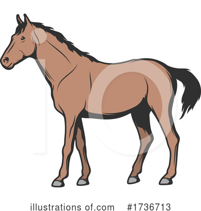 Royalty-Free (RF) Equestrian Clipart Illustration by Vector Tradition SM - Stock Sample #1736713
