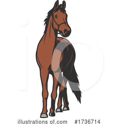 Royalty-Free (RF) Equestrian Clipart Illustration by Vector Tradition SM - Stock Sample #1736714