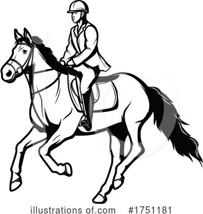 Royalty-Free (RF) Equestrian Clipart Illustration by Vector Tradition SM - Stock Sample #1751181
