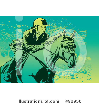 Royalty-Free (RF) Equestrian Clipart Illustration by mayawizard101 - Stock Sample #92950