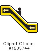 Escalator Clipart #1233744 by Lal Perera