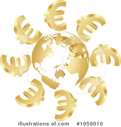 Euros Clipart #1059010 by Andrei Marincas