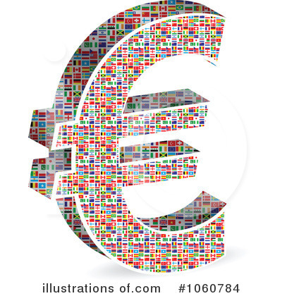 Euro Symbol Clipart #1060784 by Andrei Marincas
