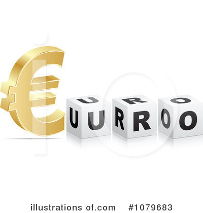 Euro Symbol Clipart #1079683 by Andrei Marincas