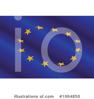 Royalty-Free (RF) Europe Flag Clipart Illustration by Vector Tradition SM - Stock Sample #1064850