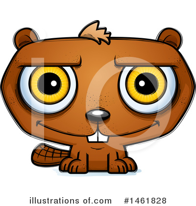 Evil Beaver Clipart #1461828 by Cory Thoman