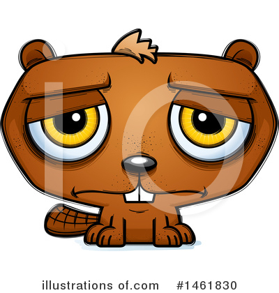 Royalty-Free (RF) Evil Beaver Clipart Illustration by Cory Thoman - Stock Sample #1461830