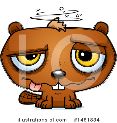 Royalty-Free (RF) Evil Beaver Clipart Illustration by Cory Thoman - Stock Sample #1461834