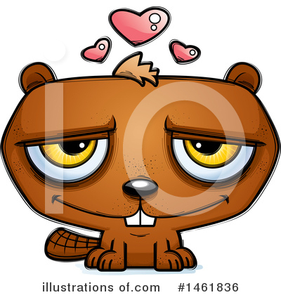Royalty-Free (RF) Evil Beaver Clipart Illustration by Cory Thoman - Stock Sample #1461836