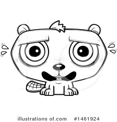 Royalty-Free (RF) Evil Beaver Clipart Illustration by Cory Thoman - Stock Sample #1461924