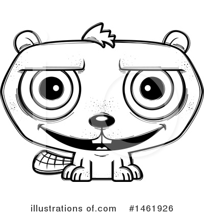 Royalty-Free (RF) Evil Beaver Clipart Illustration by Cory Thoman - Stock Sample #1461926