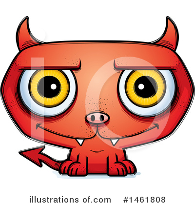 Royalty-Free (RF) Evil Devil Clipart Illustration by Cory Thoman - Stock Sample #1461808