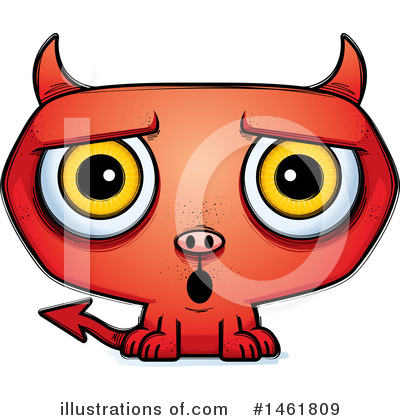 Royalty-Free (RF) Evil Devil Clipart Illustration by Cory Thoman - Stock Sample #1461809