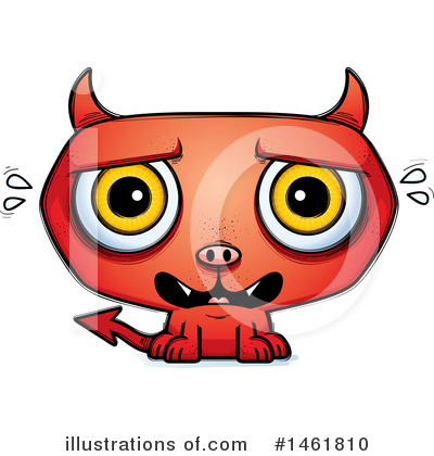 Royalty-Free (RF) Evil Devil Clipart Illustration by Cory Thoman - Stock Sample #1461810