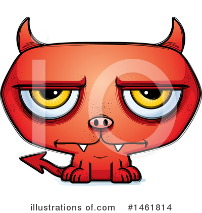 Royalty-Free (RF) Evil Devil Clipart Illustration by Cory Thoman - Stock Sample #1461814