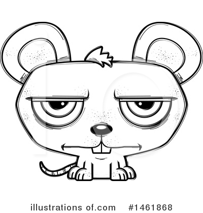 Royalty-Free (RF) Evil Mouse Clipart Illustration by Cory Thoman - Stock Sample #1461868