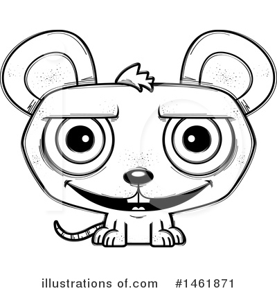 Royalty-Free (RF) Evil Mouse Clipart Illustration by Cory Thoman - Stock Sample #1461871