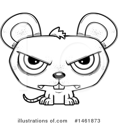 Royalty-Free (RF) Evil Mouse Clipart Illustration by Cory Thoman - Stock Sample #1461873