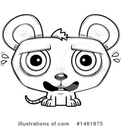 Royalty-Free (RF) Evil Mouse Clipart Illustration by Cory Thoman - Stock Sample #1461875