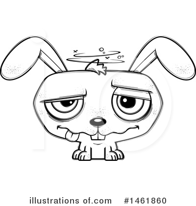 Royalty-Free (RF) Evil Rabbit Clipart Illustration by Cory Thoman - Stock Sample #1461860