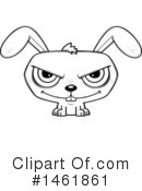 Evil Rabbit Clipart #1461861 by Cory Thoman