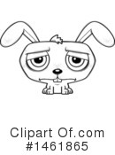 Evil Rabbit Clipart #1461865 by Cory Thoman
